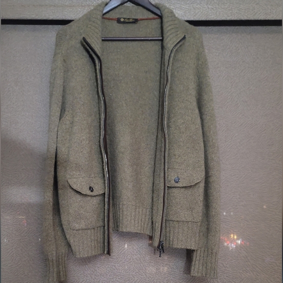 Loro Piana Cashmere Full Zip Cardigan - Picture 5 of 10